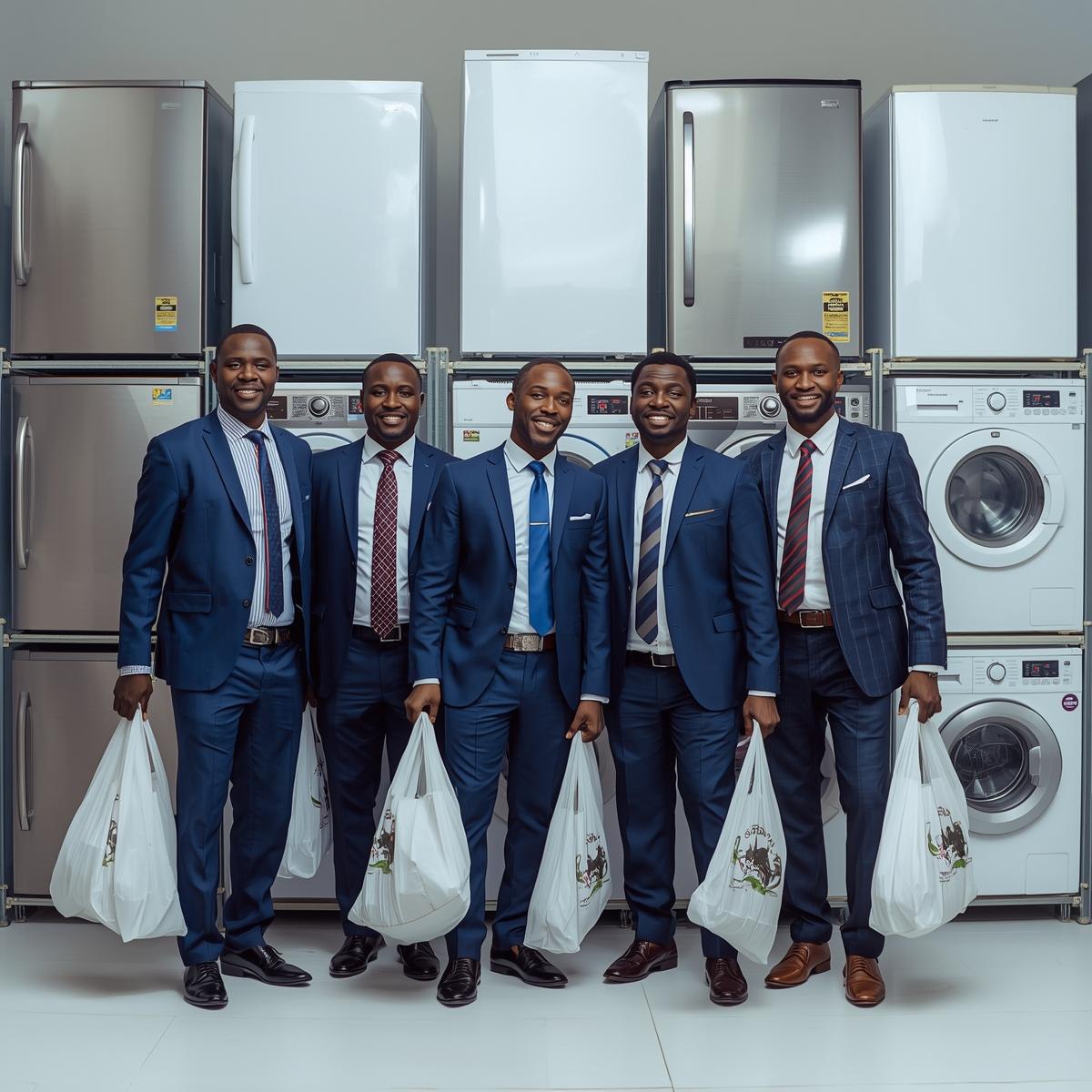 ارسال معرفی‌نامه محصول به 100 تاجر، کارشناس فروش، کارشناس مارکتینگ، مدیر منابع انسانی و مدیر ارشد واردات و صادرات و بازرگانی حوزه عمده فروشی و خرده فروشی لوازم خانگی در آنگولا