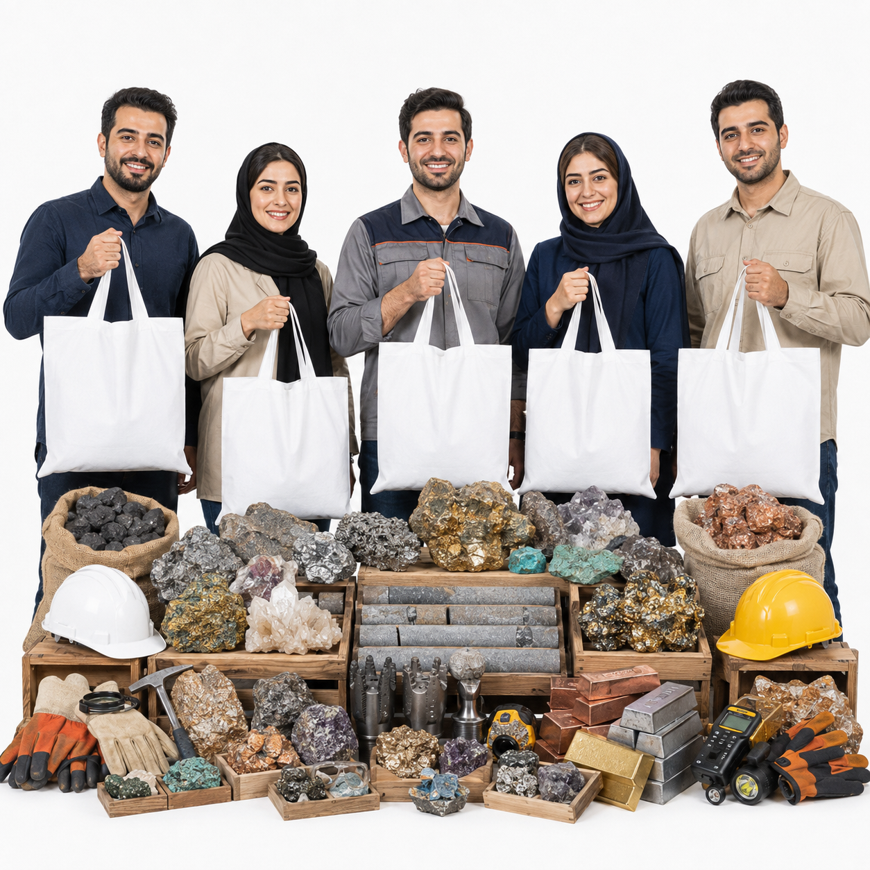 بانک شماره موبایل معدن و صنایع معدنی