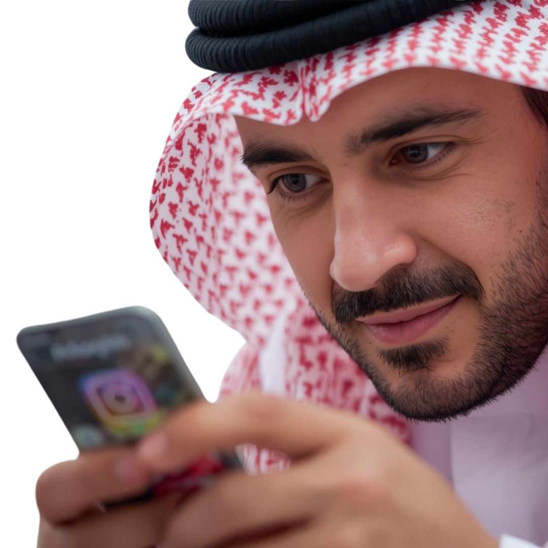 ساخت پیج اینستاگرام عربی برای برند شما