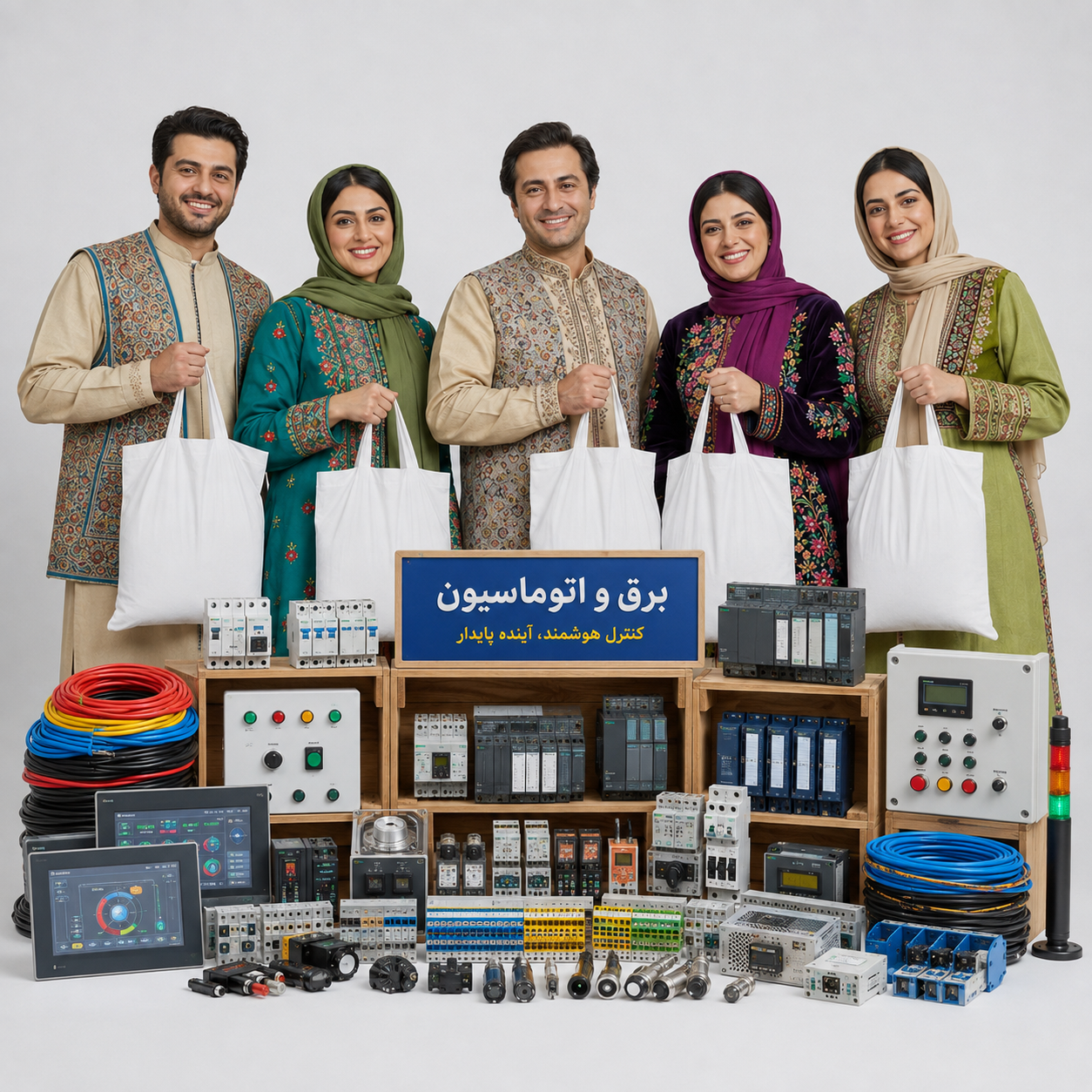 بانک شماره موبایل برق و اتوماسیون صنعتی