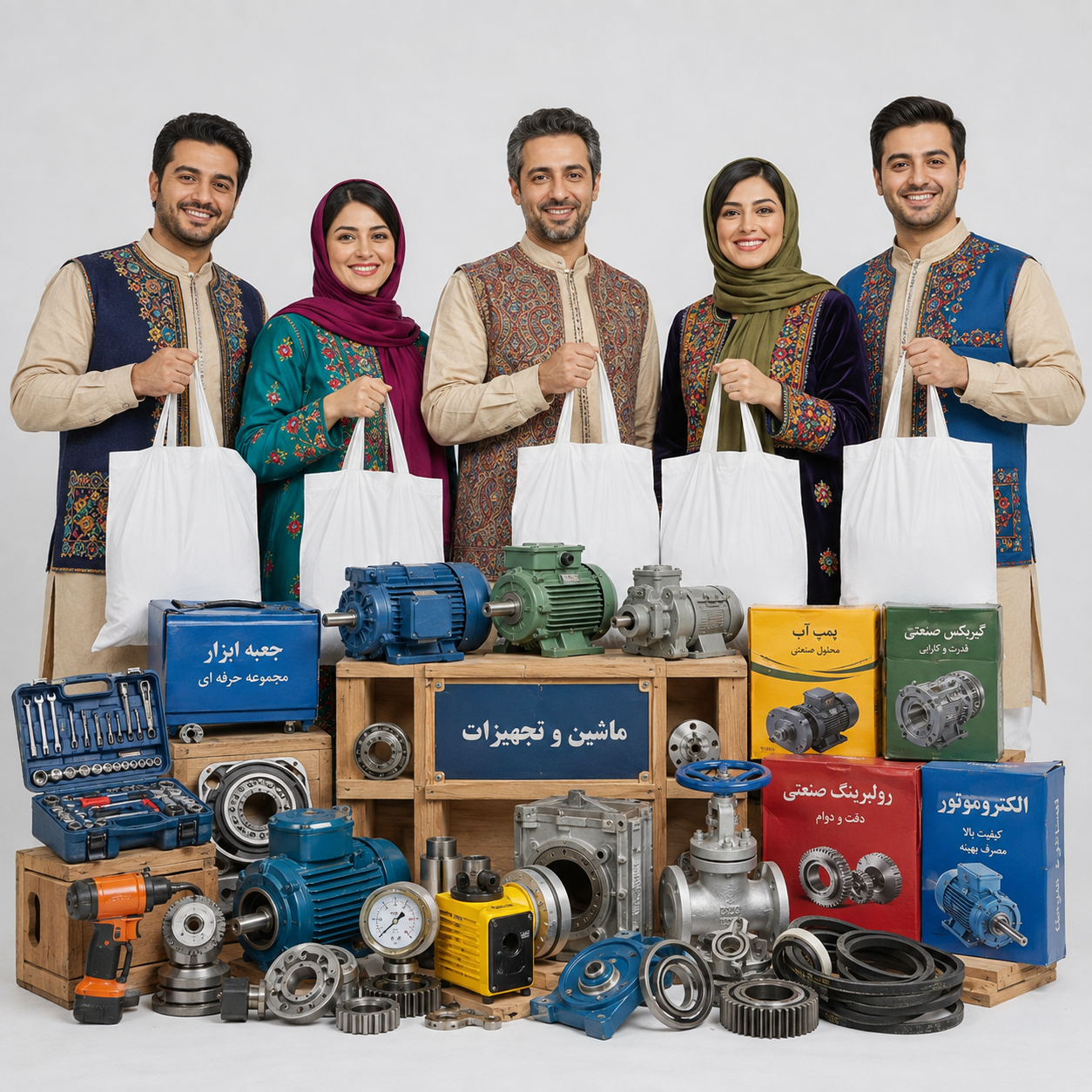 بانک شماره موبایل ماشین‌آلات و تجهیزات صنعتی