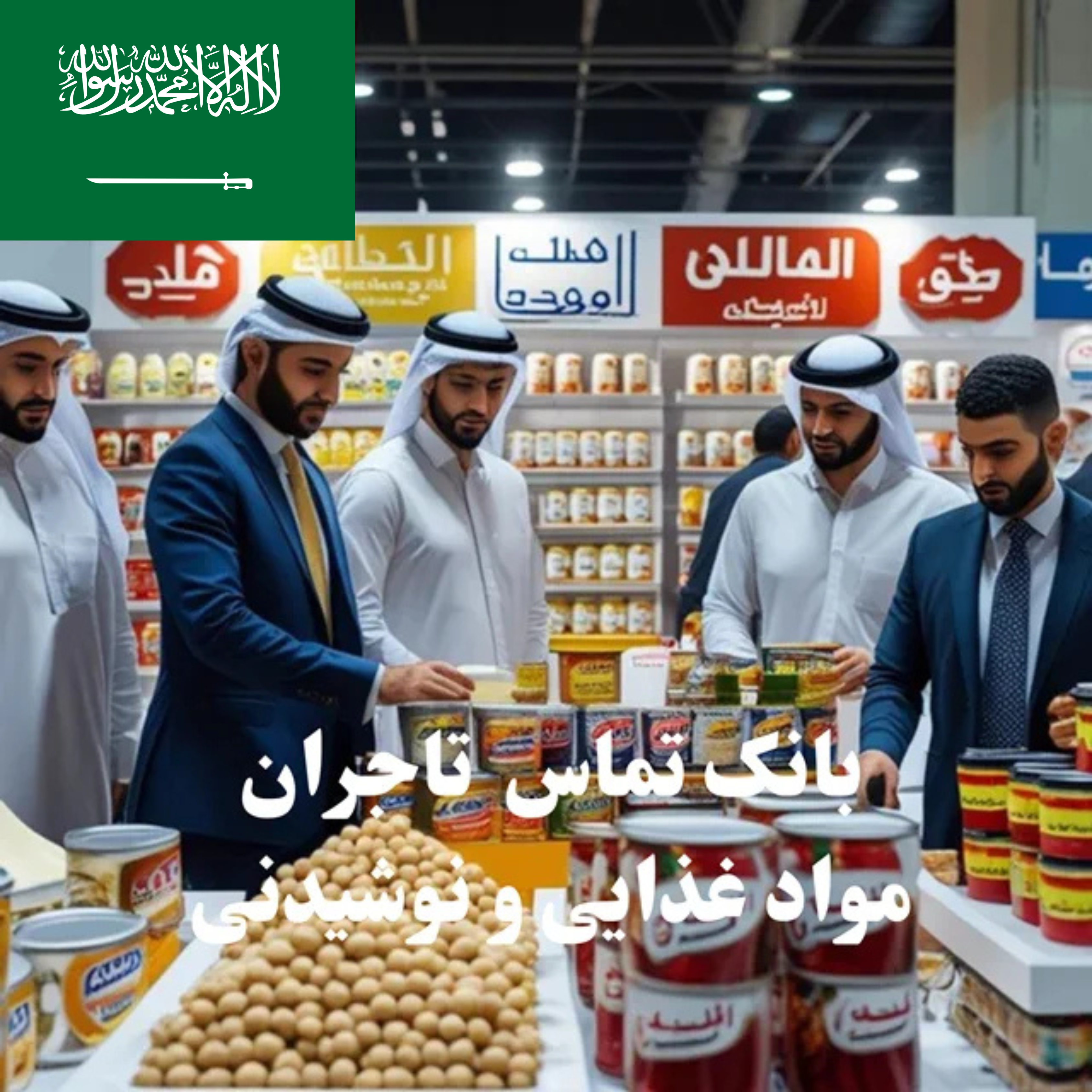 بانک شماره تماس 100 تاجر، کارشناس فروش، کارشناس مارکتینگ، مدیر منابع انسانی و مدیر ارشد واردات و صادرات و بازرگانی در حوزه مواد غذایی و نوشیدنی در عربستان سعودی