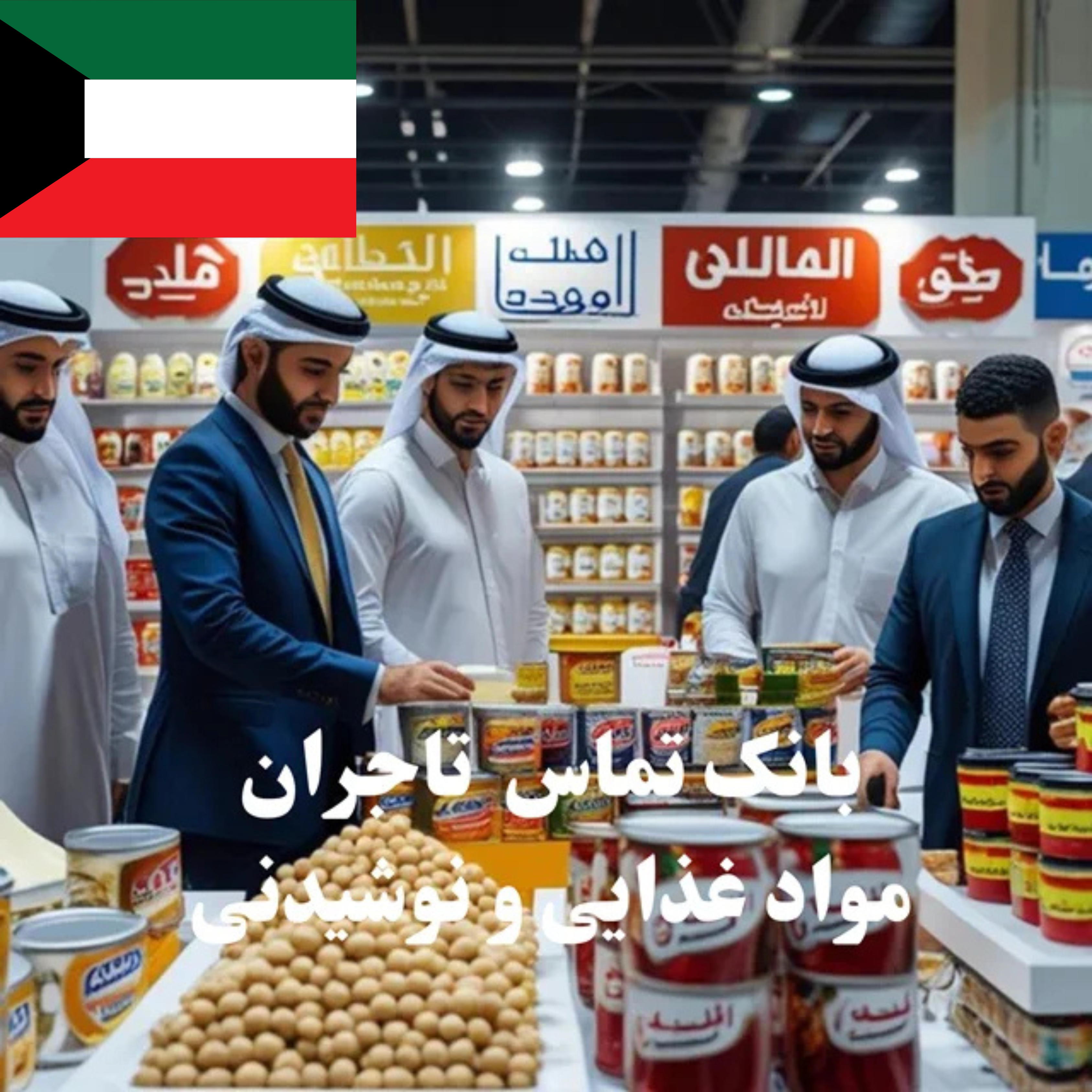 بانک شماره تماس 100 تاجر، کارشناس فروش، کارشناس مارکتینگ، مدیر منابع انسانی و مدیر ارشد واردات و صادرات و بازرگانی در حوزه مواد غذایی و نوشیدنی در کویت