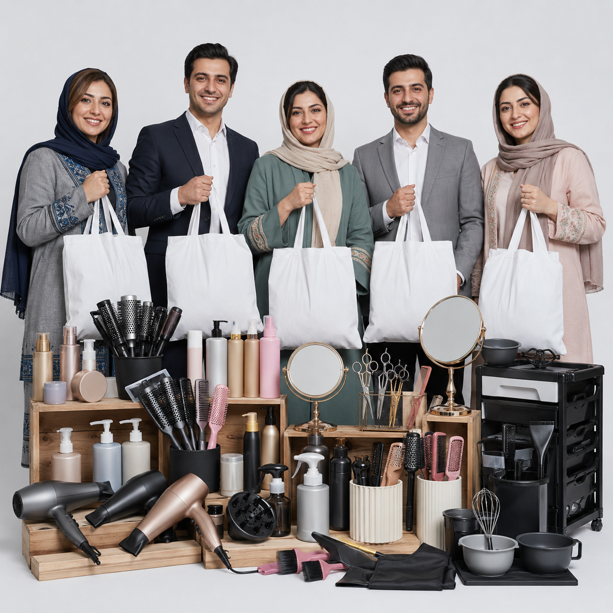 بانک شماره موبایل آرایشگاه‌ها و سالن‌های زیبایی زنانه