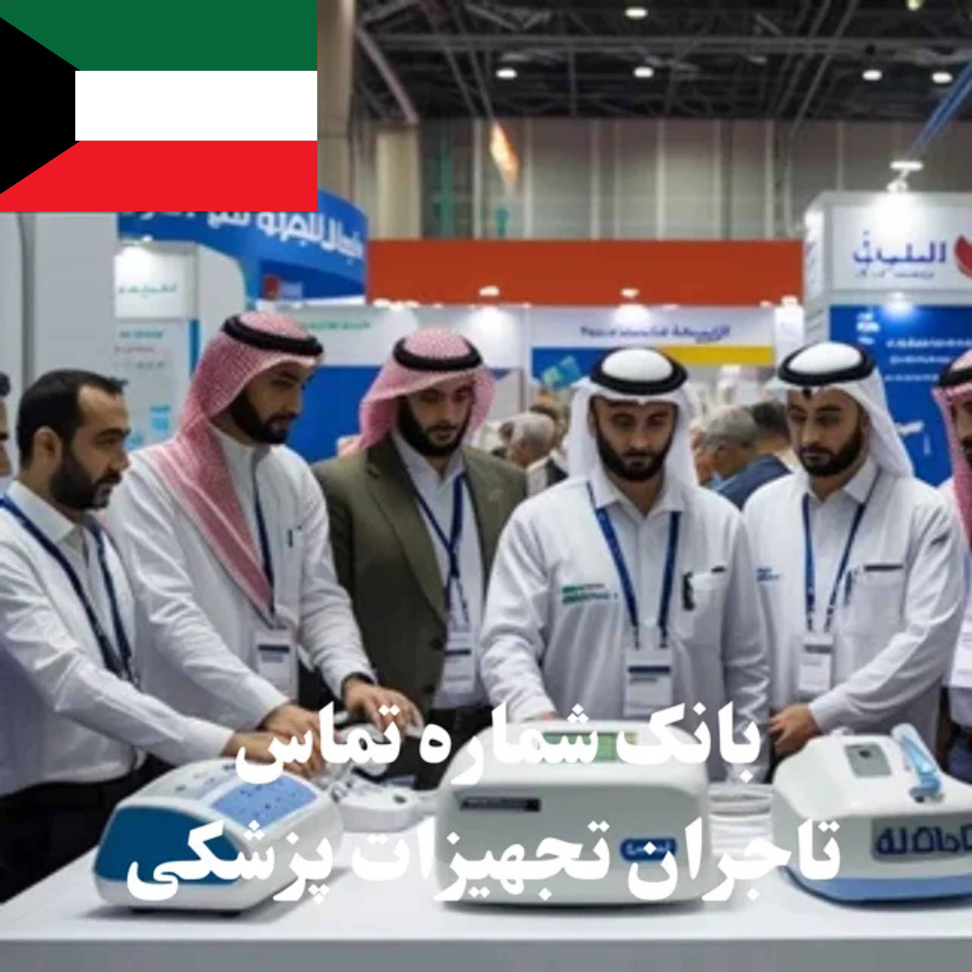 بانک شماره تماس 100 تاجر، کارشناس فروش، کارشناس مارکتینگ، مدیر منابع انسانی و مدیر ارشد واردات و صادرات و بازرگانی در حوزه تجهیزات پزشکی در کویت