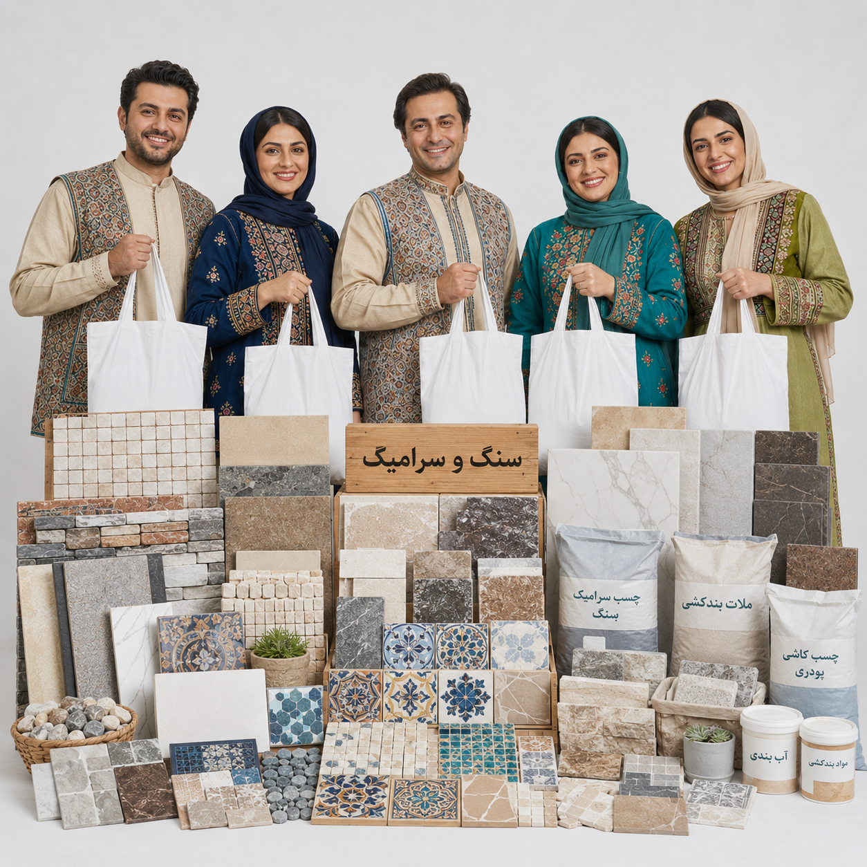 بانک شماره موبایل سنگ و سرامیک