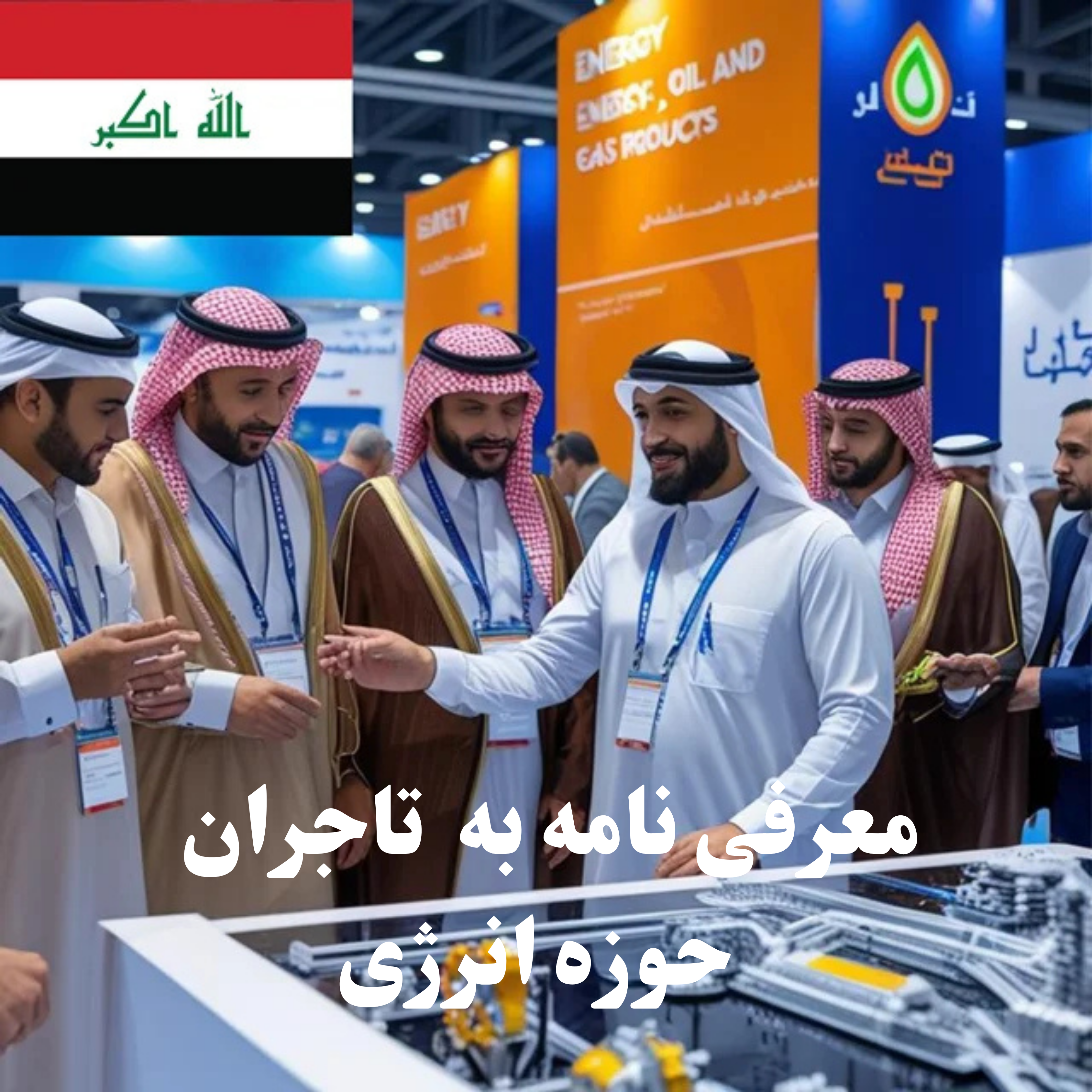 ارسال معرفی‌نامه محصول به 100 تاجر، کارشناس فروش، کارشناس مارکتینگ، مدیر منابع انسانی و مدیر ارشد واردات و صادرات و بازرگانی در حوزه انرژی در عراق