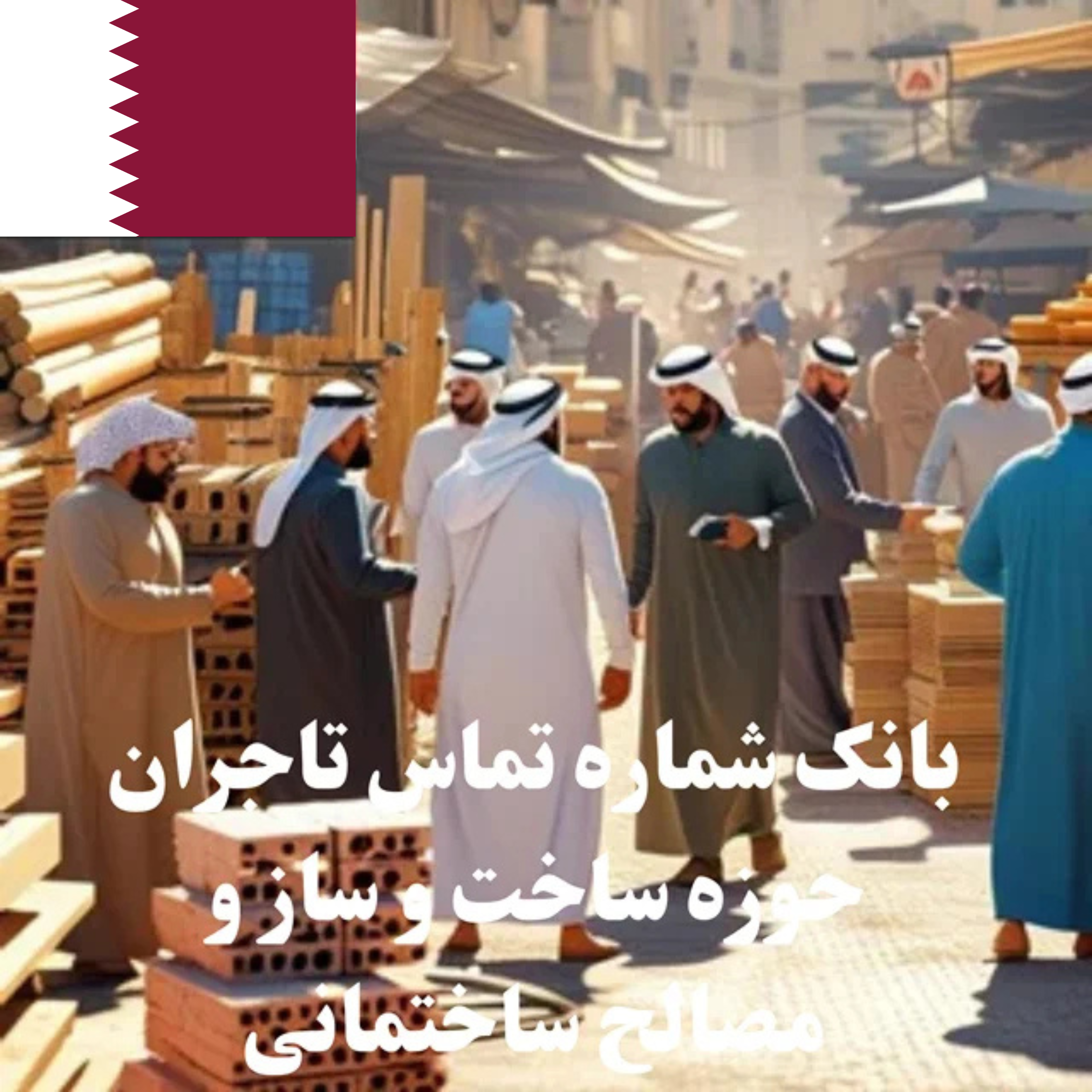 بانک شماره تماس 100 تاجر، کارشناس فروش، کارشناس مارکتینگ، مدیر منابع انسانی و مدیر ارشد واردات و صادرات و بازرگانی در حوزه ساخت و ساز و مصالح ساختمانی در قطر