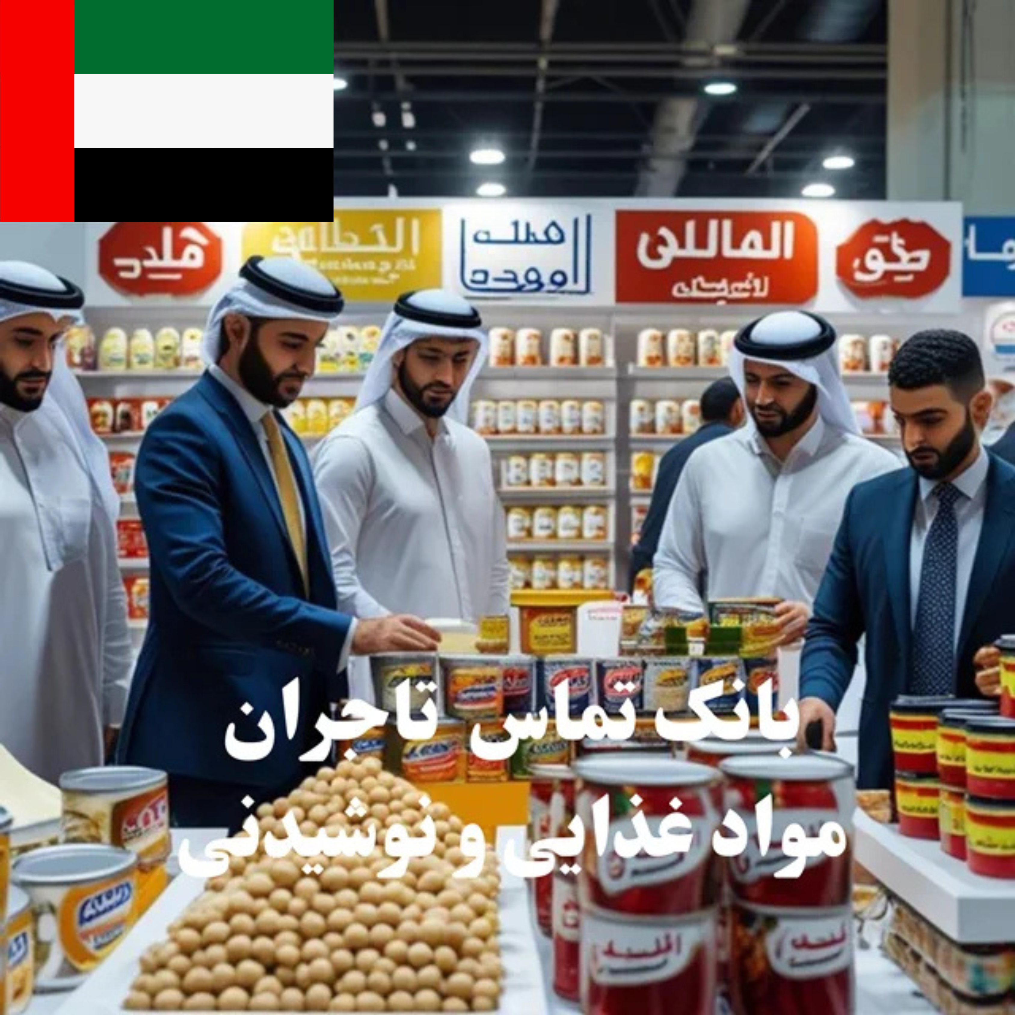 بانک شماره تماس 100 تاجر، کارشناس فروش، کارشناس مارکتینگ، مدیر منابع انسانی و مدیر ارشد واردات و صادرات و بازرگانی در حوزه مواد غذایی و نوشیدنی در امارات متحده عربی