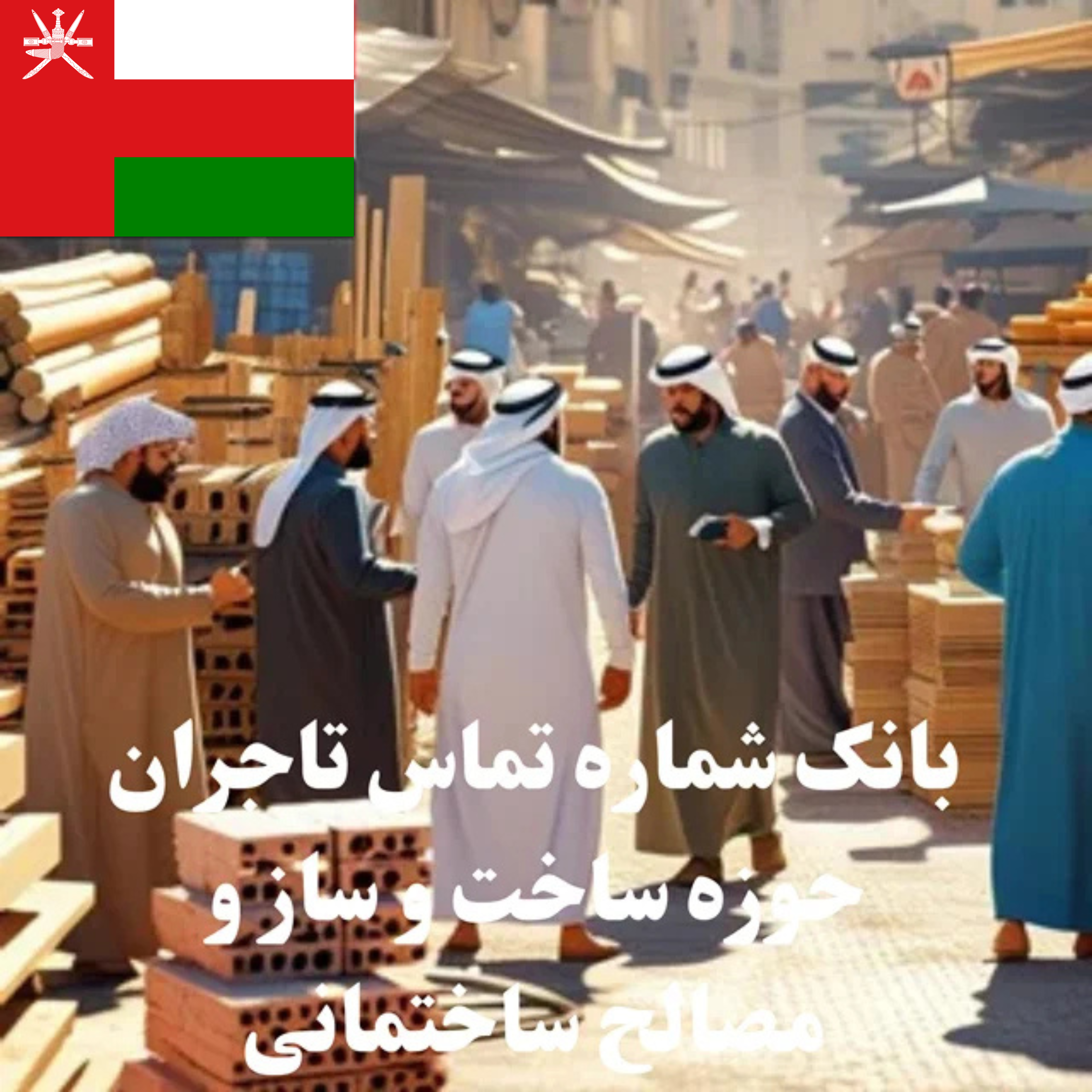 بانک شماره تماس 100 تاجر، کارشناس فروش، کارشناس مارکتینگ، مدیر منابع انسانی و مدیر ارشد واردات و صادرات و بازرگانی در حوزه ساخت و ساز و مصالح ساختمانی در عمان