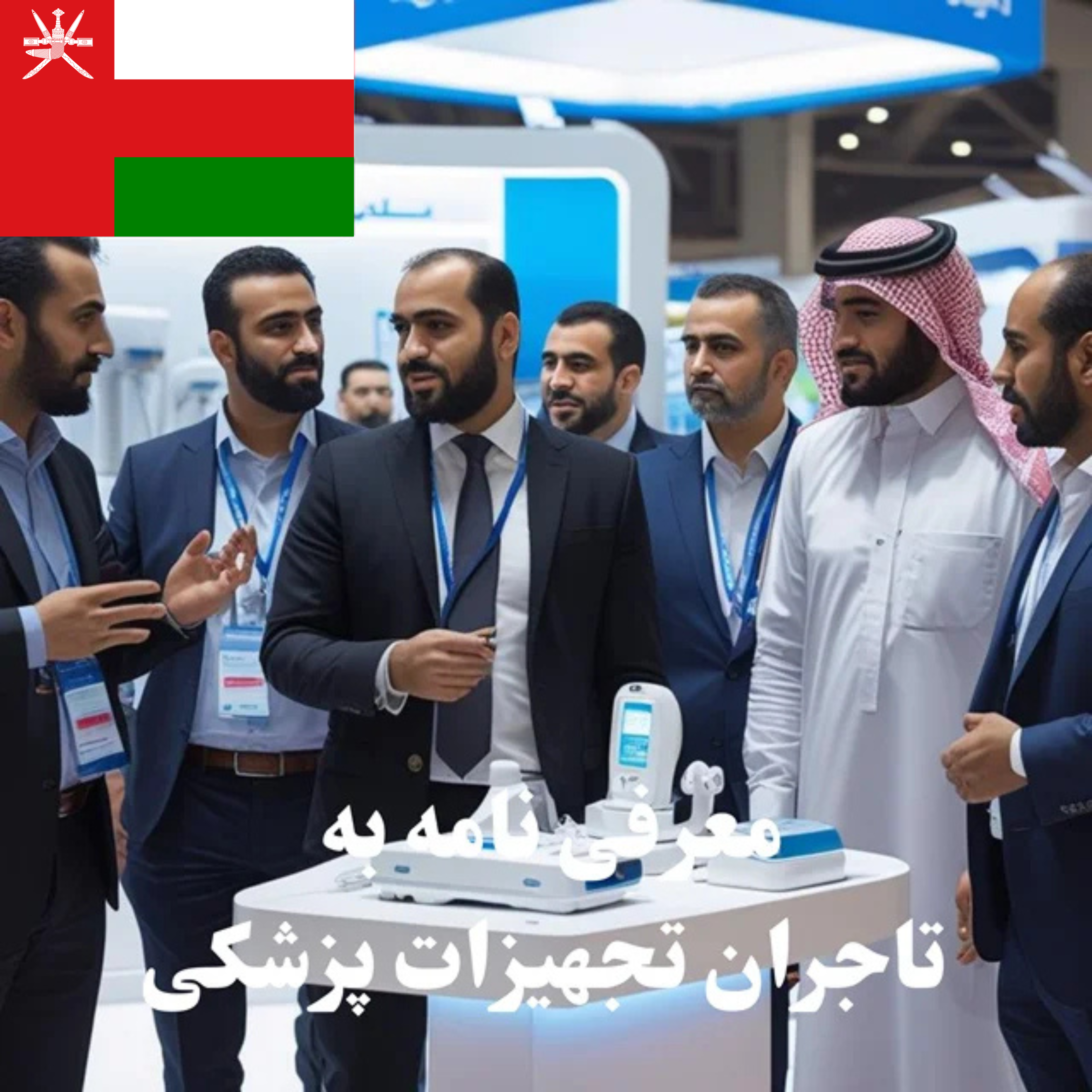 ارسال معرفی‌نامه محصول به 100 تاجر، کارشناس فروش، کارشناس مارکتینگ، مدیر منابع انسانی و مدیر ارشد واردات و صادرات و بازرگانی در حوزه تجهیزات پزشکی در عمان