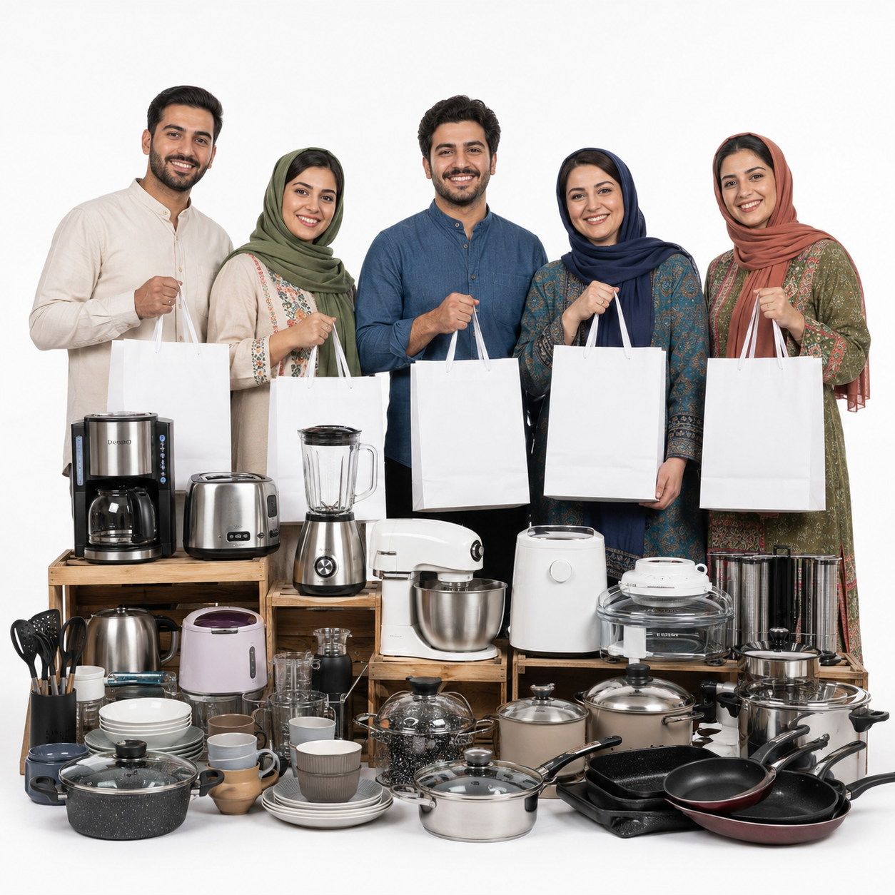 بانک شماره موبایل لوازم خانگی و آشپزخانه