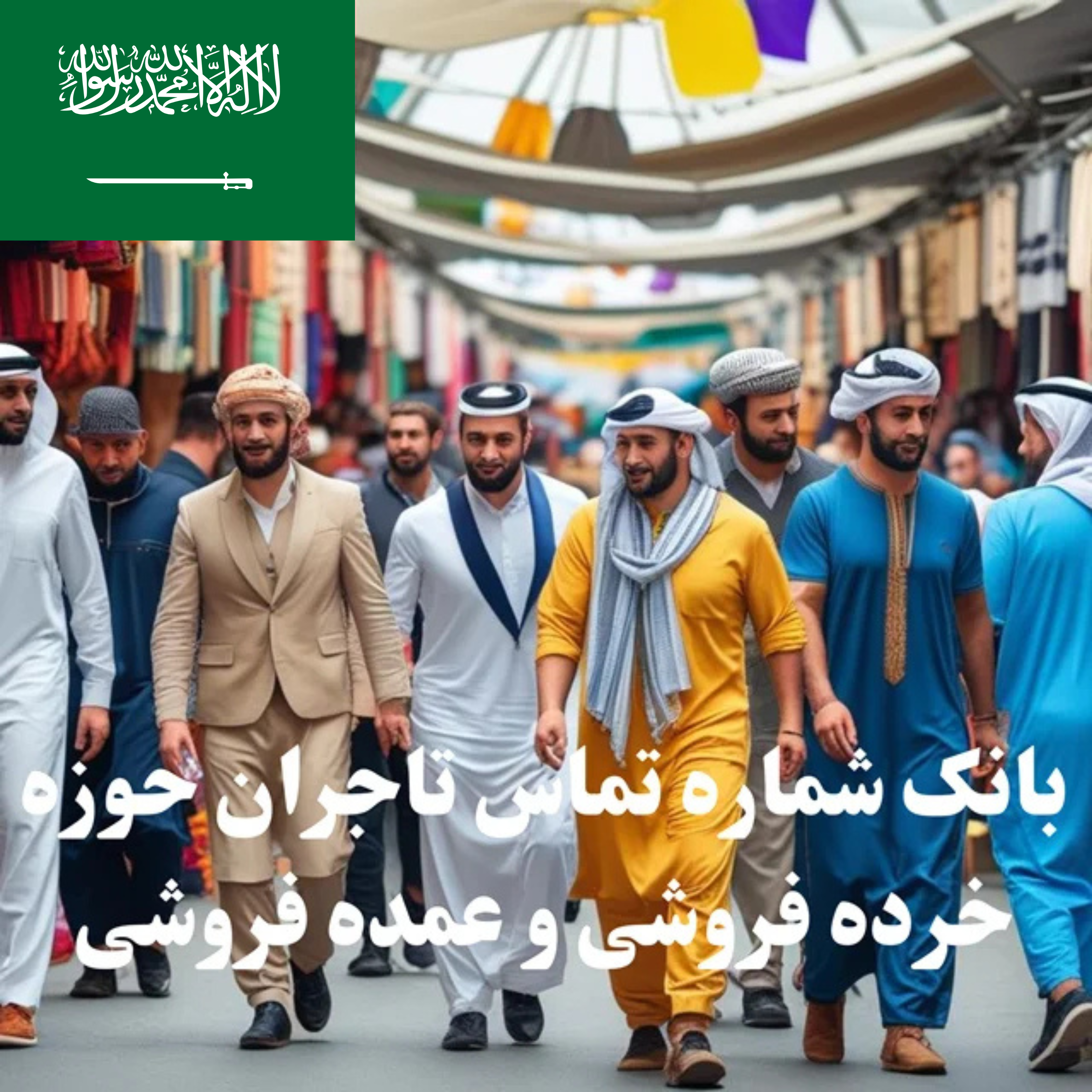 بانک شماره تماس 100 تاجر، کارشناس فروش، کارشناس مارکتینگ، مدیر منابع انسانی و مدیر ارشد واردات و صادرات و بازرگانی در حوزه عمده‌فروشی و خرده‌فروشی در عربستان سعودی