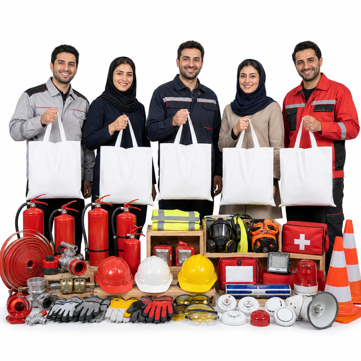 بانک شماره موبایل ایمنی و آتش‌نشانی