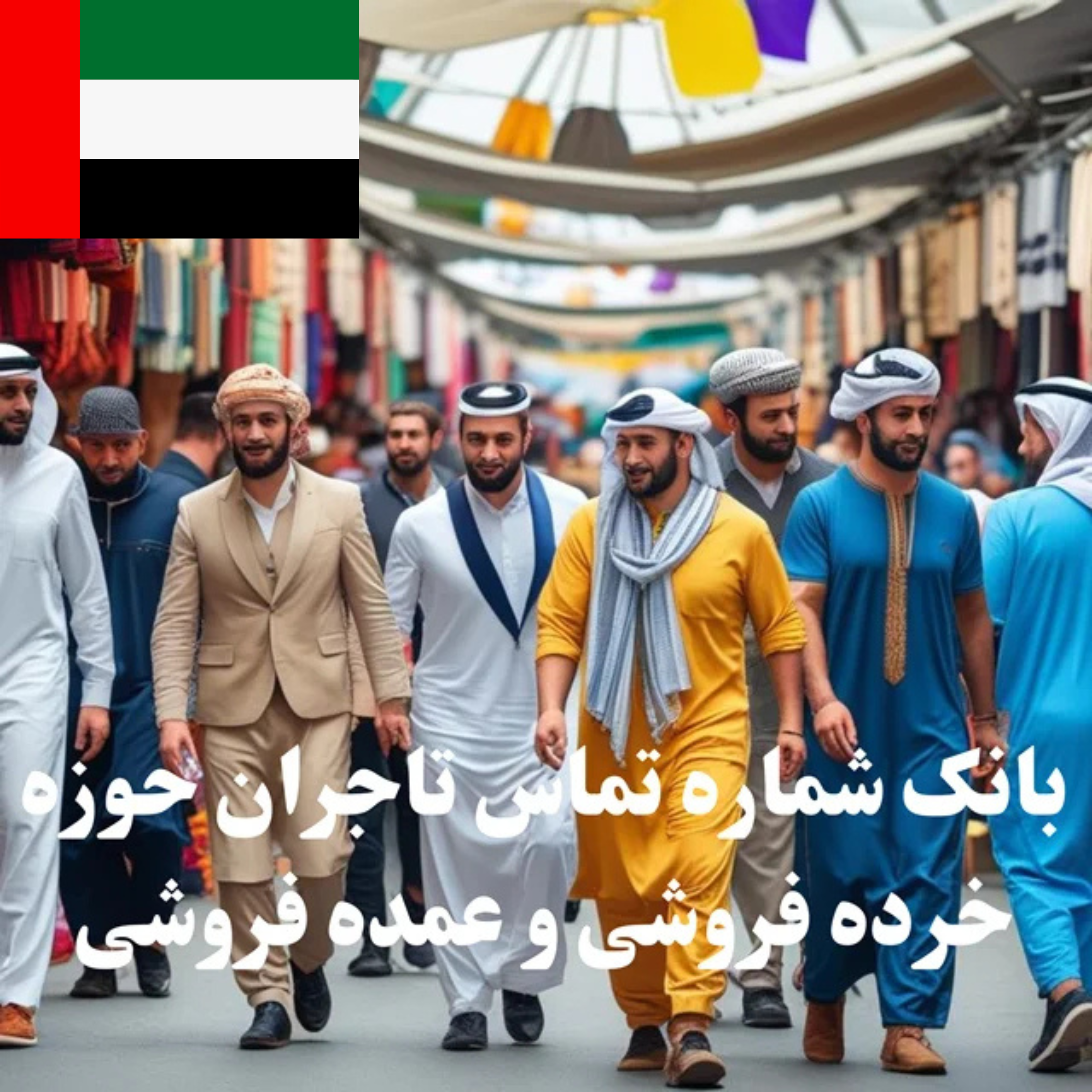 بانک شماره تماس 100 تاجر، کارشناس فروش، کارشناس مارکتینگ، مدیر منابع انسانی و مدیر ارشد واردات و صادرات و بازرگانی در حوزه عمده‌فروشی و خرده‌فروشی در امارات متحده عربی