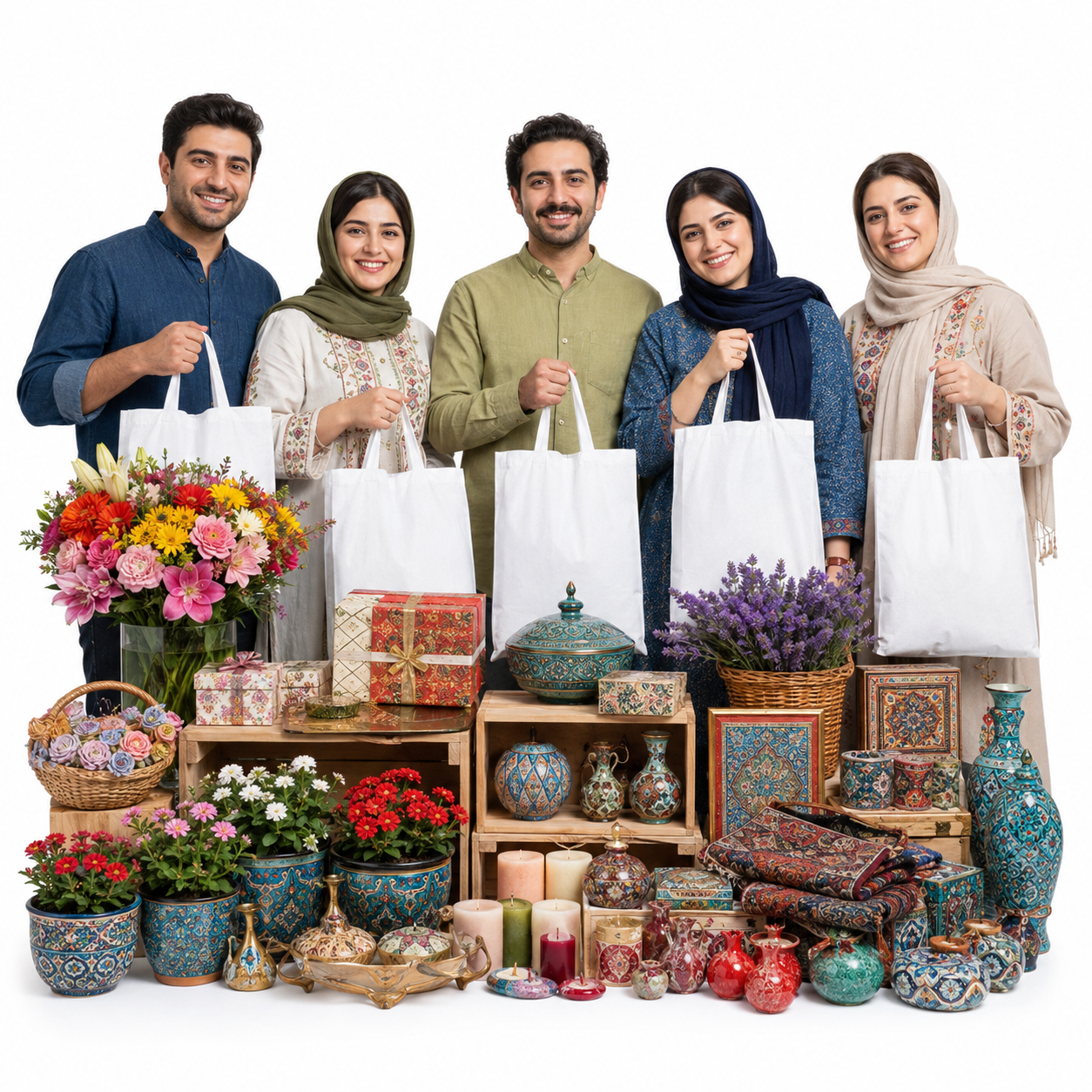 بانک شماره موبایل هدایا، گل و صنایع دستی
