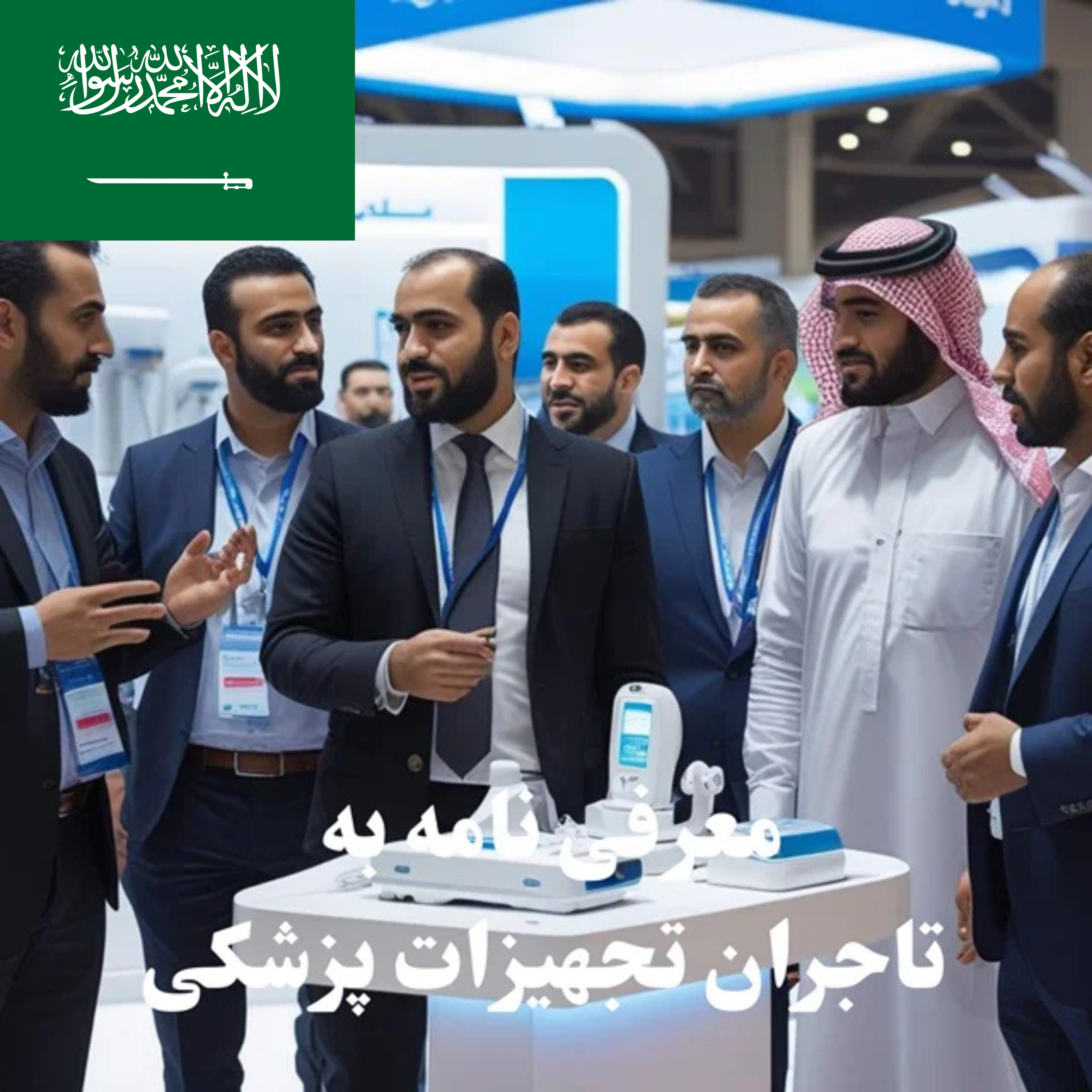 ارسال معرفی‌نامه محصول به 100 تاجر، کارشناس فروش، کارشناس مارکتینگ، مدیر منابع انسانی و مدیر ارشد واردات و صادرات و بازرگانی در حوزه تجهیزات پزشکی در عربستان سعودی