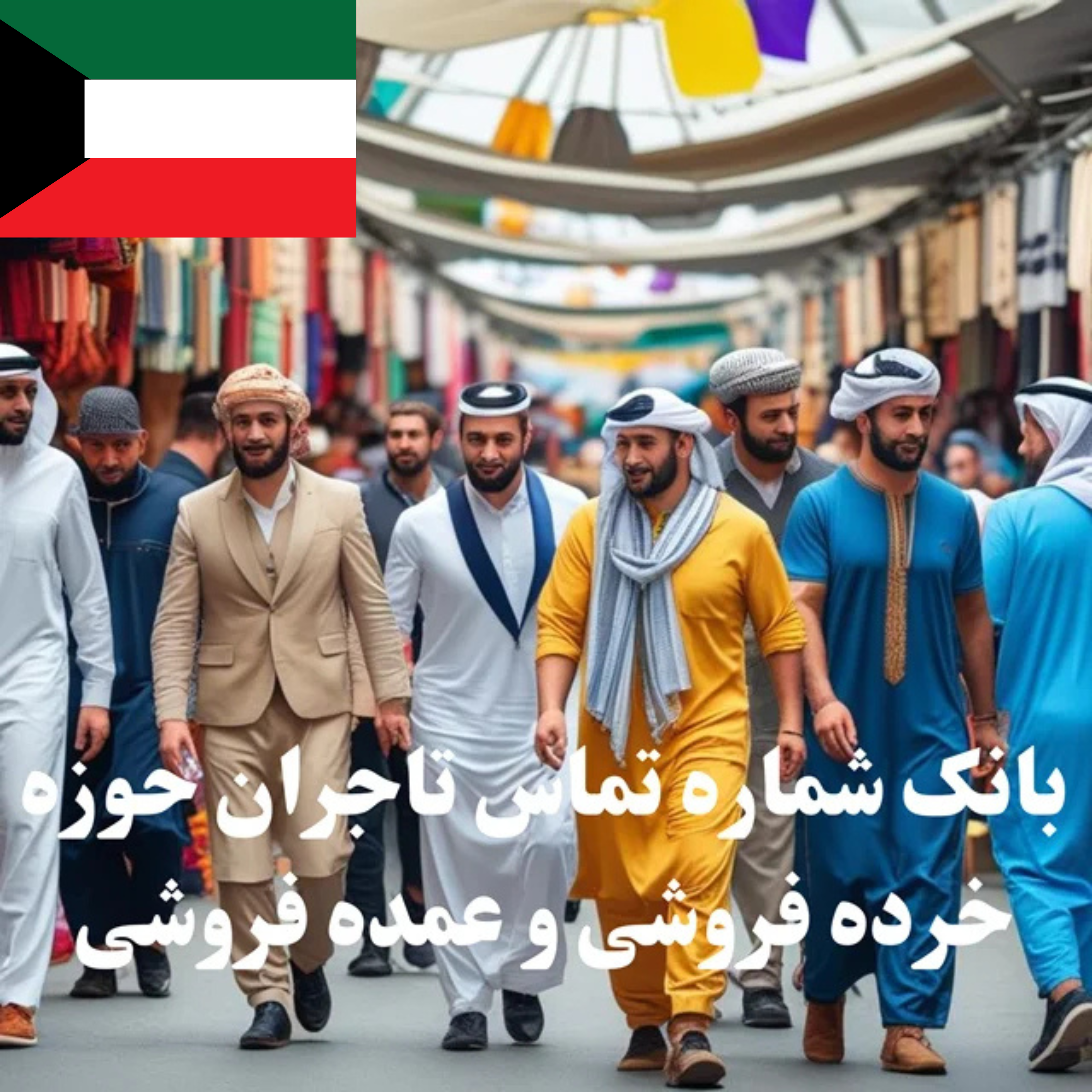 بانک شماره تماس 100 تاجر، کارشناس فروش، کارشناس مارکتینگ، مدیر منابع انسانی و مدیر ارشد واردات و صادرات و بازرگانی در حوزه عمده‌فروشی و خرده‌فروشی در کویت